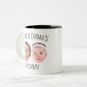 Tasse des personalisierten Fotos, Muttertagsgesche (Vorderseite Links)