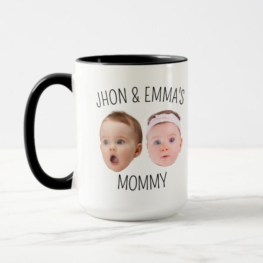 Tasse des personalisierten Fotos, Muttertagsgesche (Links)