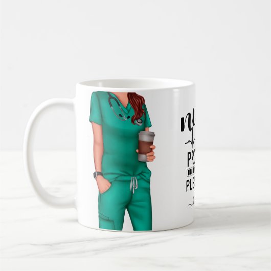 Tasse des Personalisierten Kaffees in Progress (Links)