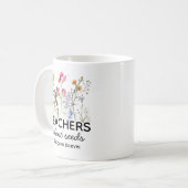 Tasse des personalisierten Lehrers, Fachlehrer (Vorderseite Links)