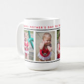 Tasse des personalisierten Muttertages (Vorderseite Links)