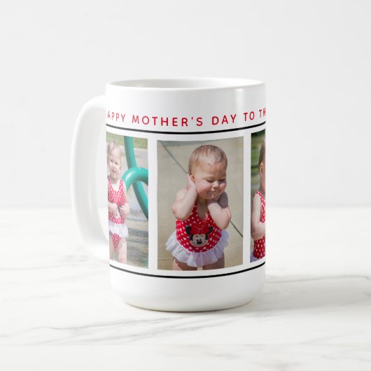 Tasse des personalisierten Muttertages (Vorderseite Links)