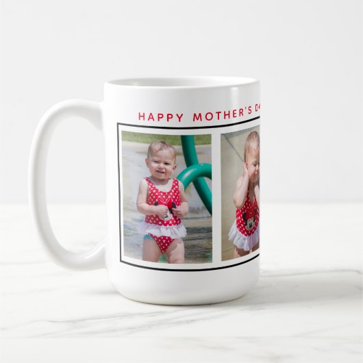 Tasse des personalisierten Muttertages (Links)