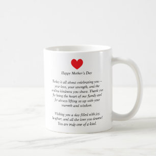 Tasse des personalisierten Muttertags - Individuel