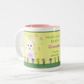 Tasse des personalisierten OsterFotos (Vorderseite Links)