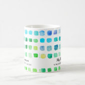 Tasse des personalisierten Teachers für den grünen (Mittel)