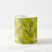Tasse des Personalisierten Tennisspielers (Mittel)
