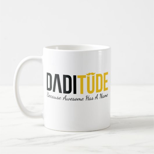 Tasse des personalisierten Vaters - Bester Vater j (Links)