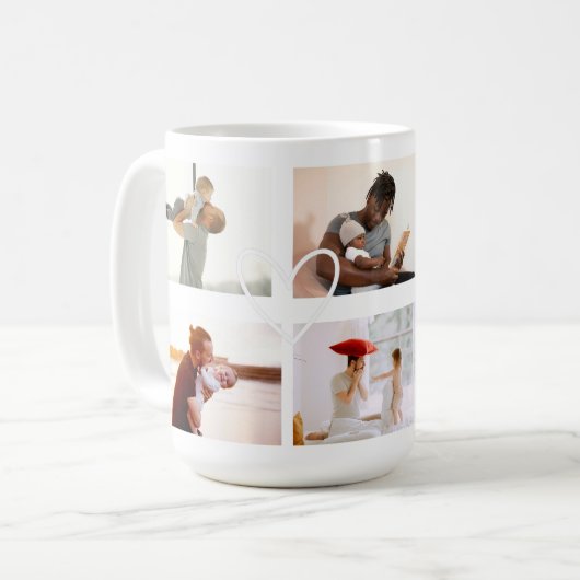 Tasse des personalisierten Vatertages (Vorderseite Links)