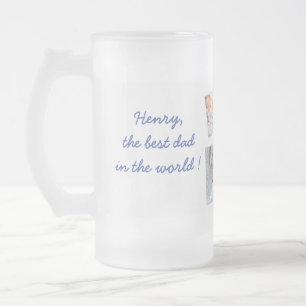 Tasse des personalisierten Vatertages FÜGEN IHR FO