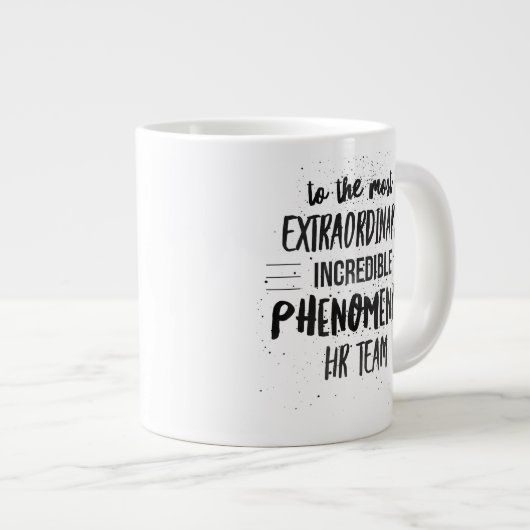 Tasse des Personalteams (Vorderseite Rechts)