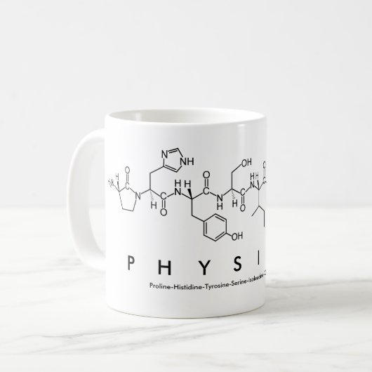 Tasse des physikalischen Peptids (Vorderseite Links)