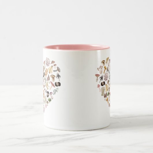 Tasse des Pilzherzes, Geschenk für Pilzenthusiaste (Mittel)