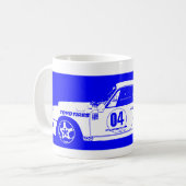 Tasse des Porsche-Schalen-Auto-#4 (Vorderseite Links)