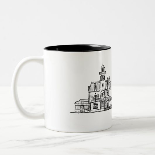 Tasse des praktischen Magic House (Links)