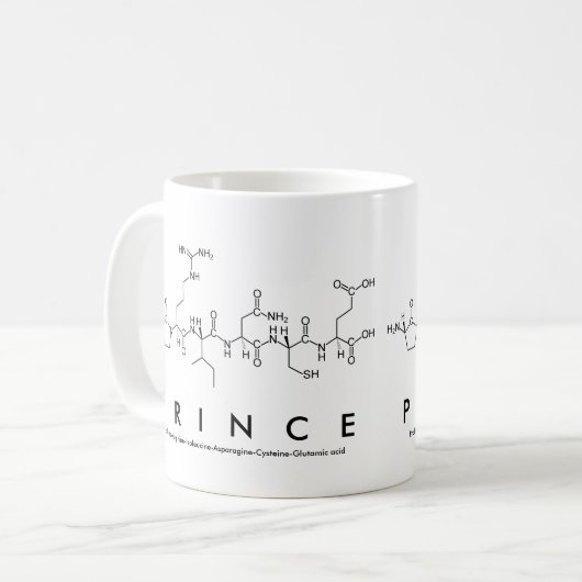 Tasse des Prince Peptids (Vorderseite Links)