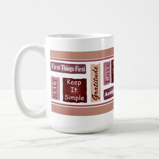 Tasse des Programm-12-Step (Links)