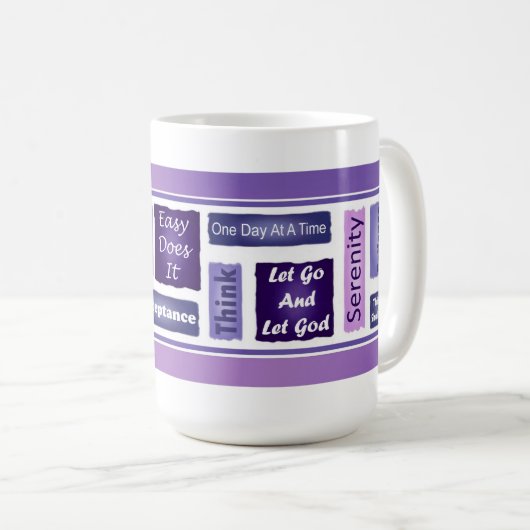 Tasse des Programm-12-Step (VorderseiteRechts)