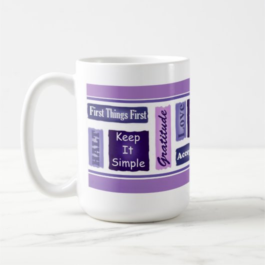 Tasse des Programm-12-Step (Links)