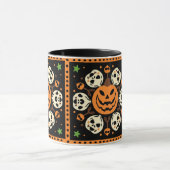 Tasse des Pumpkin-Komplexmusters (Zentrum)