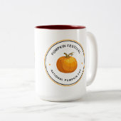 Tasse des Pumpkinfestivals (VorderseiteRechts)