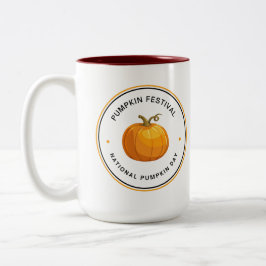 Tasse des Pumpkinfestivals