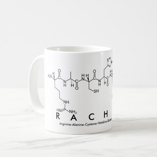 Tasse des Racheal Peptids (Vorderseite Links)