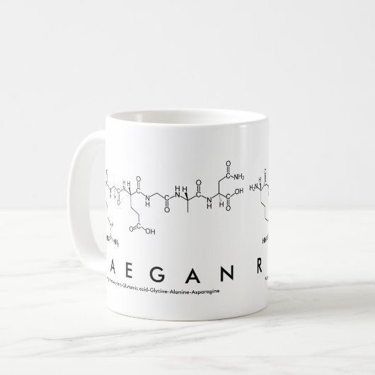 Tasse des Raegan-Peptids (Vorderseite Links)