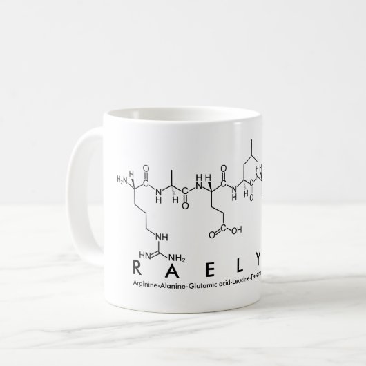 Tasse des Raelynn-Peptids (Vorderseite Links)