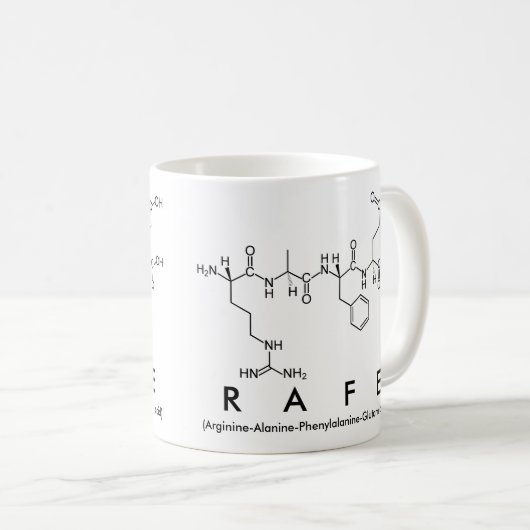 Tasse des Rafe Peptids (VorderseiteRechts)