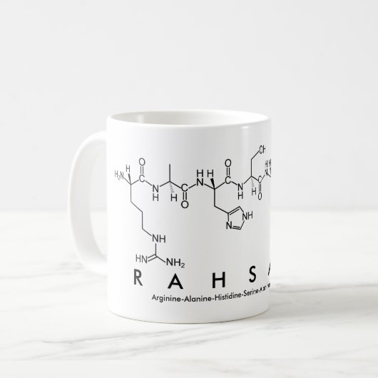 Tasse des Rahsaan-Peptids (Vorderseite Links)