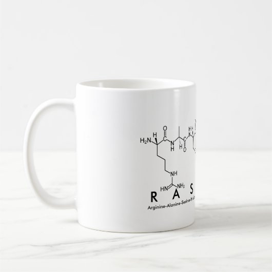 Tasse des Rasheed Peptids (Links)