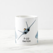 Tasse des Raubvogel-F-22 (Mittel)