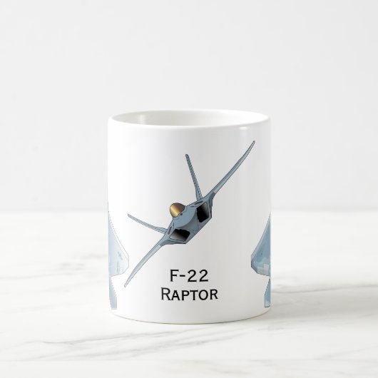 Tasse des Raubvogel-F-22 (Mittel)