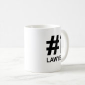 Tasse des Rechtsanwalts Nummer eins - Kaffeeumarmu (VorderseiteRechts)