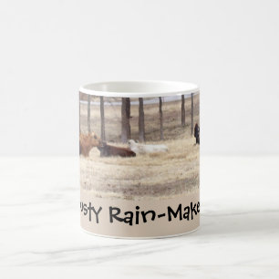 Tasse des Regenmachers (Kühe liegen unten)