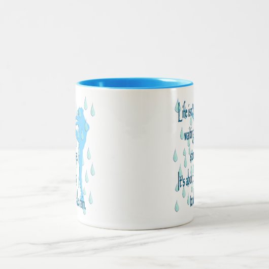 Tasse des Regens (Mittel)