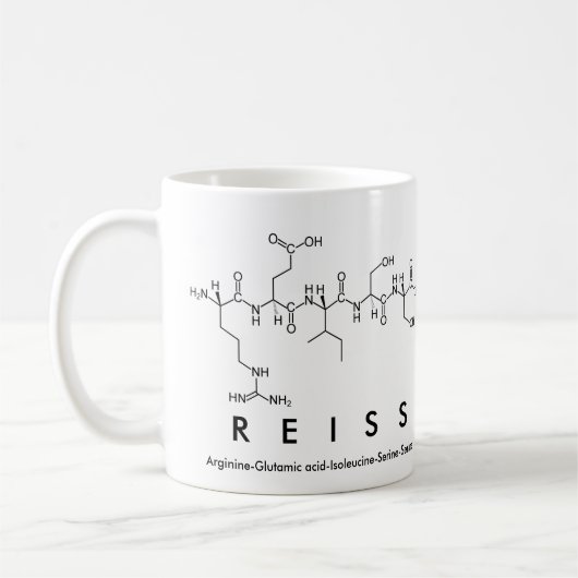 Tasse des Reiss Peptids (Links)