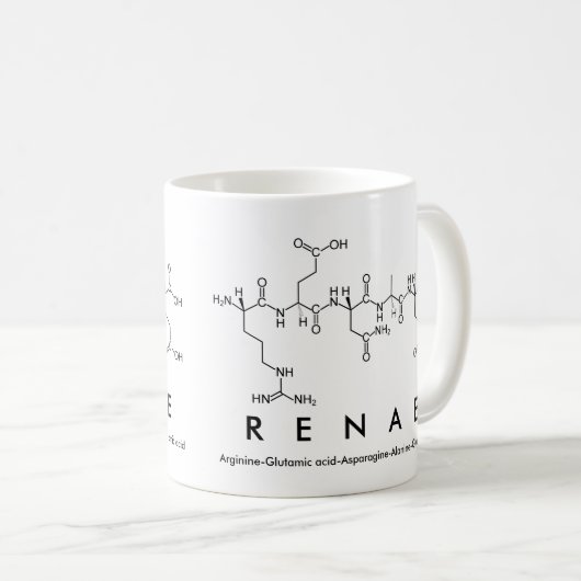 Tasse des Renae Peptids (VorderseiteRechts)