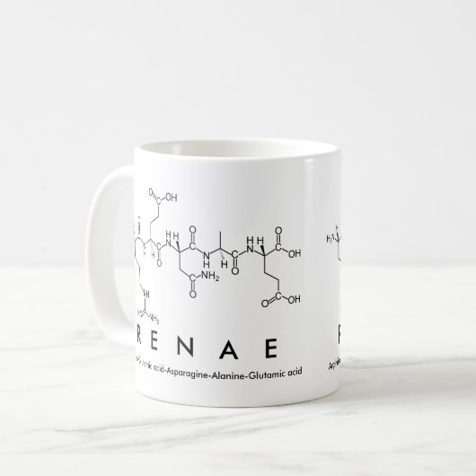 Tasse des Renae Peptids (Vorderseite Links)