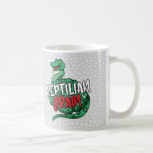 Tasse des Reptiliengehirns