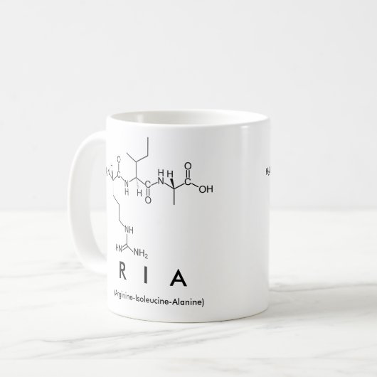Tasse des Ria-Peptids (Vorderseite Links)