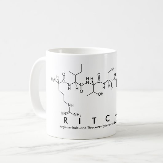Tasse des Ritchie-Peptids (Vorderseite Links)