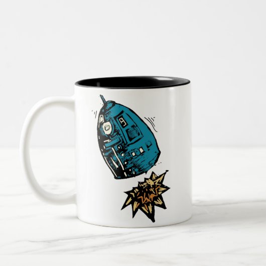 Tasse des Roboters drei (Links)