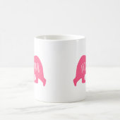 Tasse des rosa Mama-Bären (Mittel)