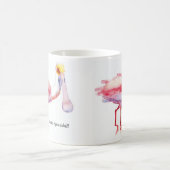 Tasse des rosa Spoonbill (Mittel)