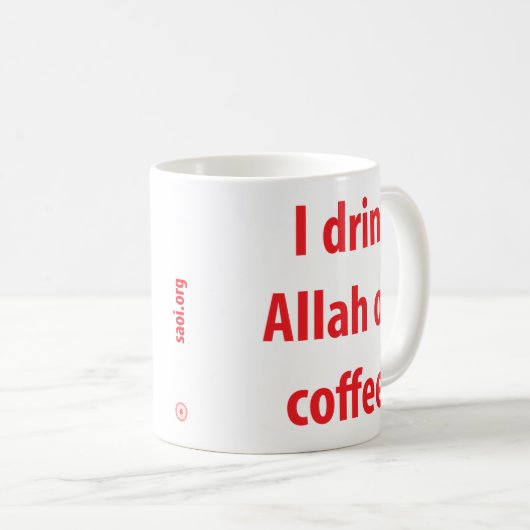 Tasse des Rot-A2 (VorderseiteRechts)