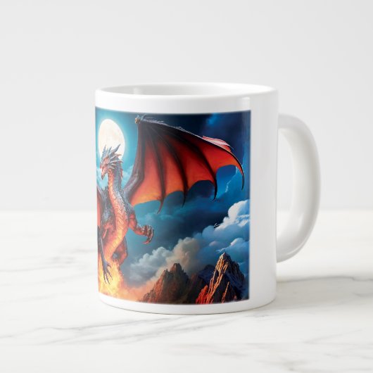 Tasse des Roten Drachen (Vorderseite Rechts)