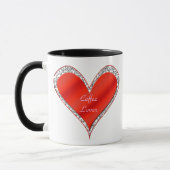 Tasse des Roten Herzens (Links)