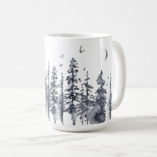 Tasse des rustikalen Bergwaldes